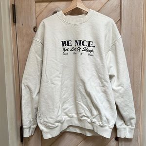 Sporty & Rich XL Cream Sweatshirt